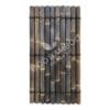 Black bamboe tuinscherm 180×90 cm