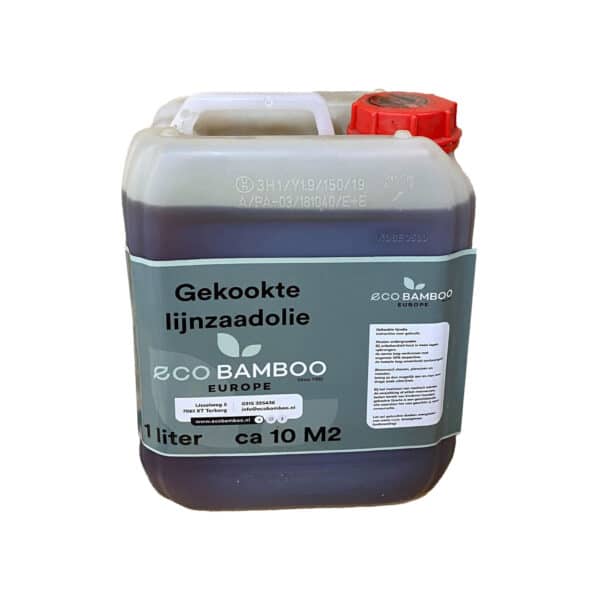 Gekookste lijzaad olie 5 liter